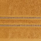 Eurofirany, ręcznik Dina, 70-140 cm, musztardowy