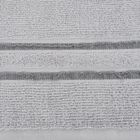 Eurofirany, ręcznik Dina, 70-140 cm, srebrny