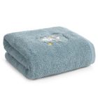 Eurofirany, ręcznik dziecięcy, 100-100 cm, niebieski