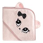 Eurofirany, ręcznik dziecięcy, 100-100 cm, różowy