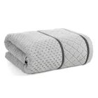 Eurofirany, ręcznik Favori, 30-50 cm, srebrny