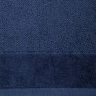 Eurofirany, ręcznik, Fero, 50-90 cm, granatowy