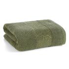 Eurofirany, ręcznik, Iris, 50-90 cm, ciemnozielony