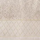 Eurofirany, ręcznik Layla, 70-140 cm, beżowy