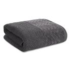 Eurofirany, ręcznik, Loren, 50-90 cm, grafitowy
