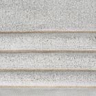 Eurofirany, ręcznik Nadine, 50-90 cm, srebrny