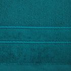 Eurofirany, ręcznik Sibel, 30-50 cm, ciemnoturkusowy