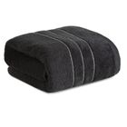 Eurofirany, ręcznik Sibel, 70-140 cm, czarny