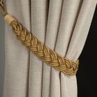 Eurofirany, sznur dekoracyjny Kayla, 74 cm, złoty