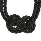 Eurofirany, sznur dekoracyjny Molly, 51 cm, czarny