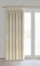 Eurofirany, zasłona gotowa, Alita, na szelkach, 140-250 cm, beżowy