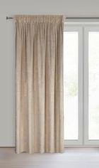 Eurofirany, zasłona gotowa, Avena, na taśmie, 135-270 cm, kremowy