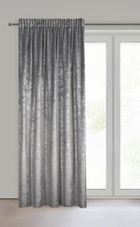 Eurofirany, zasłona gotowa, Avena, na taśmie, 135-270 cm, stalowy