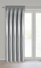 Eurofirany, zasłona gotowa. Cameron, na taśmie, 140-270 cm, srebrny