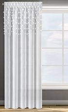 Eurofirany, zasłona gotowa D91 Stella na taśmie, 140-270 cm, biały
