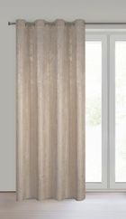 Eurofirany, zasłona gotowa, Dara, 140-250 cm, ciemnobeżowy