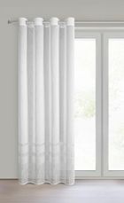 Eurofirany, zasłona gotowa, Elira, 140-250 cm, biały