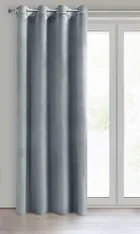 Eurofirany, zasłona gotowa, Melanie, 140-260 cm, szary