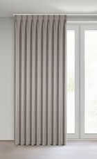 Eurofirany, zasłona gotowa, Nelisa, 125-270 cm, ciemnobeżowy