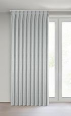 Eurofirany, zasłona gotowa, Nelisa, 125-270 cm, srebrny