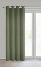 Eurofirany, zasłona gotowa, Nerisa, 140-250 cm, oliwkowy