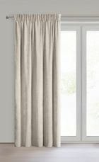 Eurofirany, zasłona gotowa, Nilo, na taśmie, 140-270 cm, beżowy