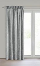 Eurofirany, zasłona gotowa, Nilo, na taśmie, 140-270 cm, szary