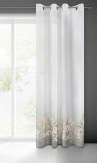 Eurofirany, zasłona gotowa, Pamela, 140-250 cm, biała