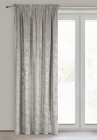 Eurofirany, zasłona gotowa, Raja, na taśmie, 140-270 cm, stalowy