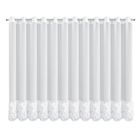 Eurofirany, zasłona gotowa roses 4 350-160 cm, biały