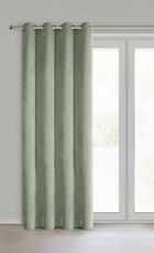 Eurofirany, zasłona gotowa, Vani, 140-250 cm, ciemnomiętowy