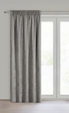 Eurofirany, zasłona gotowa, Vani, na taśmie, 140-270 cm, szary