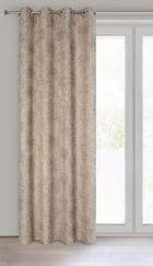 Eurofirany, zasłona zaciemniająca gotowa, Aleta, 135-250 cm, beżowy