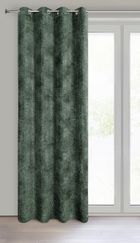 Eurofirany, zasłona zaciemniająca gotowa, Aleta, 135-250 cm, ciemnozielony