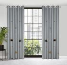 Eurofirany, zasłona zaciemniająca gotowa, Alvin, 140-250 cm, srebrny