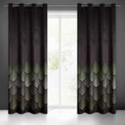 Eurofirany, zasłona zaciemniająca gotowa, Angelina, 140-250 cm, czarny