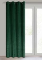 Eurofirany, zasłona zaciemniająca gotowa, Ariadna, 140-250 cm, ciemnozielony