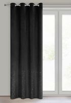 Eurofirany, zasłona zaciemniająca gotowa, Ariadna, 140-250 cm, czarny