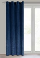 Eurofirany, zasłona zaciemniająca gotowa, Ariadna, 140-250 cm, granatowy