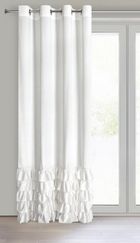 Eurofirany, zasłona zaciemniająca gotowa, Carli, 140-250 cm, biały
