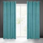 Eurofirany, zasłona zaciemniająca gotowa, Carlo, 140-250 cm, turkusowy