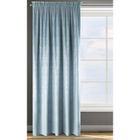 Eurofirany, zasłona zaciemniająca gotowa, D91 Cypr, na taśmie, 140-270 cm, niebieski