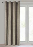 Eurofirany, zasłona zaciemniająca gotowa, d91 Rosa, 140-250 cm, brązowy