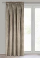 Eurofirany, zasłona zaciemniająca gotowa, d91, Rosa, na taśmie, 140-270 cm, brązowy