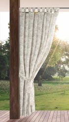 Eurofirany, zasłona zaciemniająca gotowa, Garden, na szelkach, 155-220 cm, kremowy