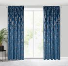 Eurofirany, zasłona zaciemniająca gotowa, Gloria, na taśmie, 140-300 cm, granatowy