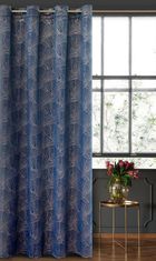 Eurofirany, zasłona zaciemniająca gotowa, Goja, 140-250 cm, granatowy