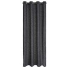 Eurofirany, zasłona zaciemniająca gotowa, Inga, 140-250 cm, czarny