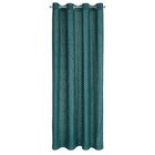 Eurofirany, zasłona zaciemniająca gotowa, Inga, na taśmie, 140-250 cm, turkusowy
