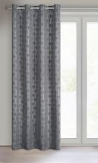 Eurofirany, zasłona zaciemniająca gotowa, Kaja, 135-250 cm, grafitowy